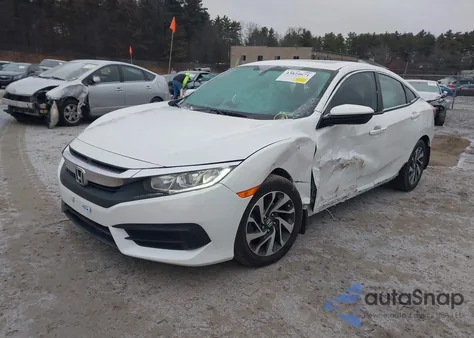 2017 Honda Civic Ex from USA, damaged, VIN 19XFC2F78HE062850